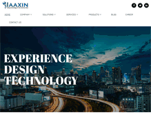 Tablet Screenshot of iaaxin.com